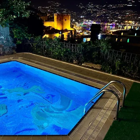 Luna Sea View With Private Pool Алания