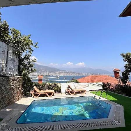 Luna Sea View With Private Pool Алания