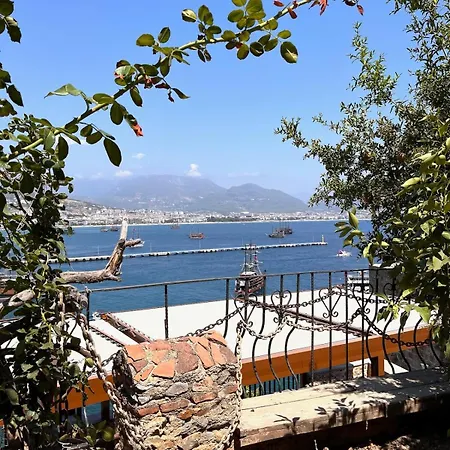 Luna Sea View With Private Pool ألانيا